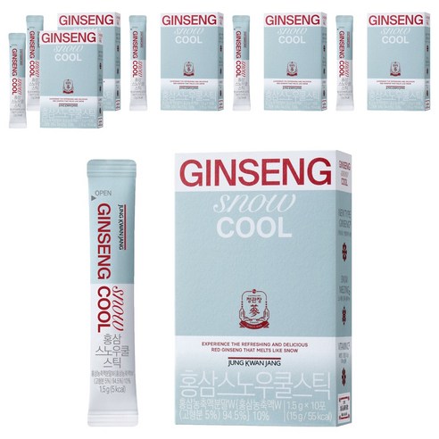 정관장 홍삼스노우쿨스틱 10p, 15g, 6개