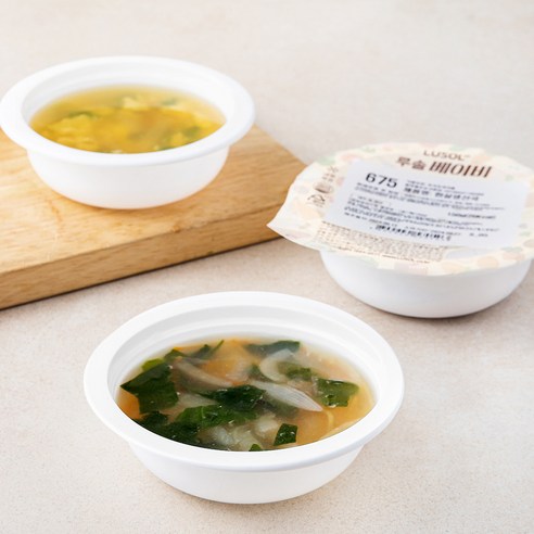 루솔 유아식 6단계 후기반찬 해물국 세트 (냉장), 450g, 1세트