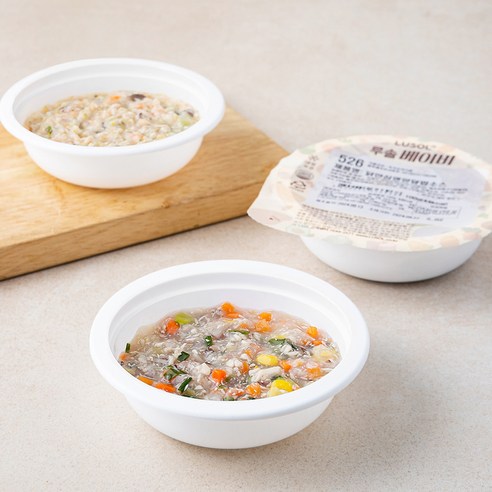 루솔 이유식 5단계 닭고기 덮밥소스세트 (냉장), 300g, 1세트