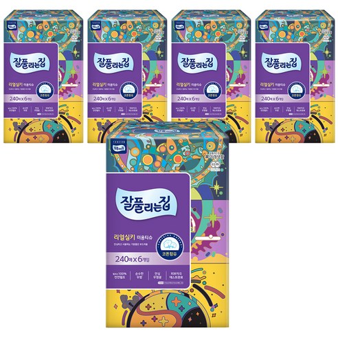 잘풀리는집 미용티슈 240매, 240매입, 30개