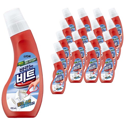 바르는 비트 찌든 때 전용 부분세척제, 220ml, 18개