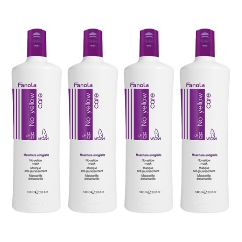 파놀라 노옐로우 헤어마스크, 1000ml, 4개