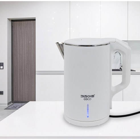 안전과 편리함을 모두 갖춘 키친아트 코코 이중 전기포트!