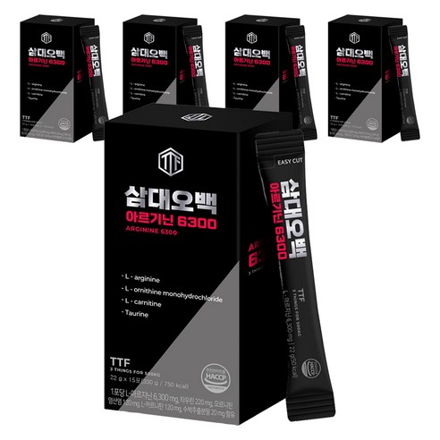 삼대오백 아르기닌 6300 15p, 330g, 5개