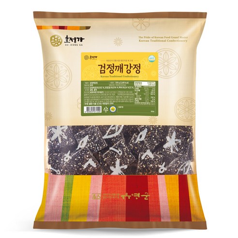 호정가 검정깨강정, 500g, 1개
