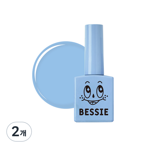 베씨 컬러 젤 11ml, 상쾌한 하늘, 2개