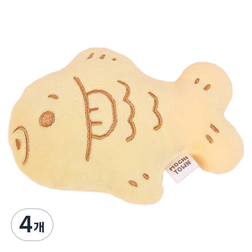 모찌타운 붕어빵 핫팩인형 10cm, 슈붕이, 4개