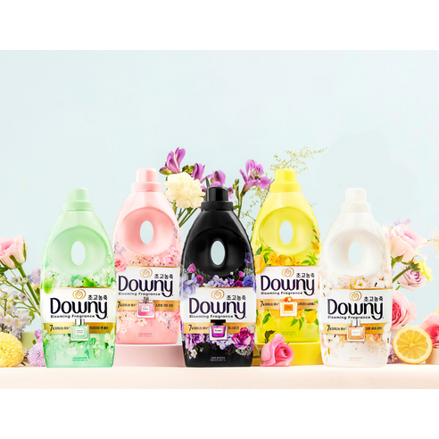 향수 없이도 은은한 향기를 온종일, 다우니 프리지아 앤 페어 섬유유연제!