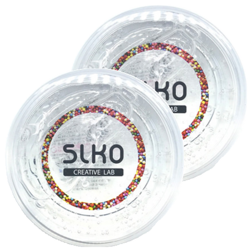 슬코 슬라임 베이스 210ml, 2개, 투명