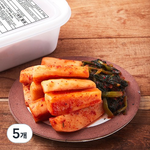 더반찬 총각김치, 700g, 5개