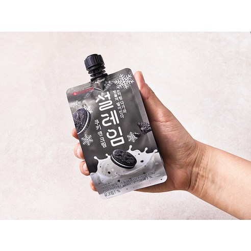 롯데웰푸드 설레임 쿠키앤크림 (냉동), 160ml, 24개