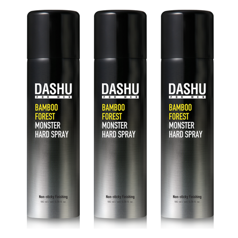 다슈 포맨 밤부 포레스트 몬스터 하드 헤어스프레이, 180ml, 3개