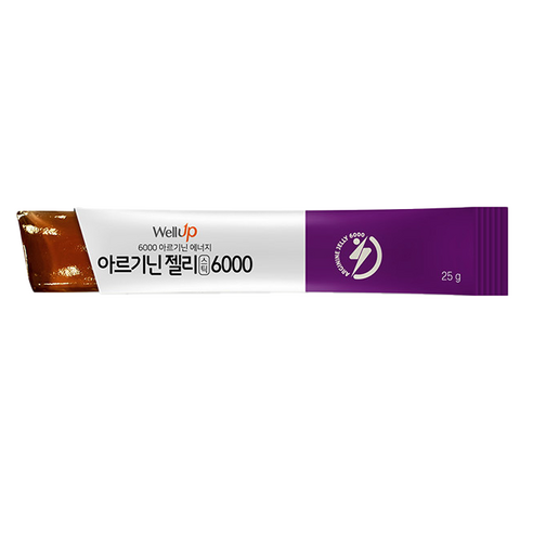 웰업 아르기닌 젤리스틱 6000, 활력 넘치는 일상을 위한 달콤한 선택