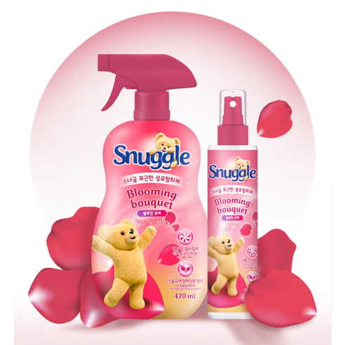 옷장 문 열 때마다 기분 좋아지는 향기, 스너글 섬유 탈취제 블루밍 부케