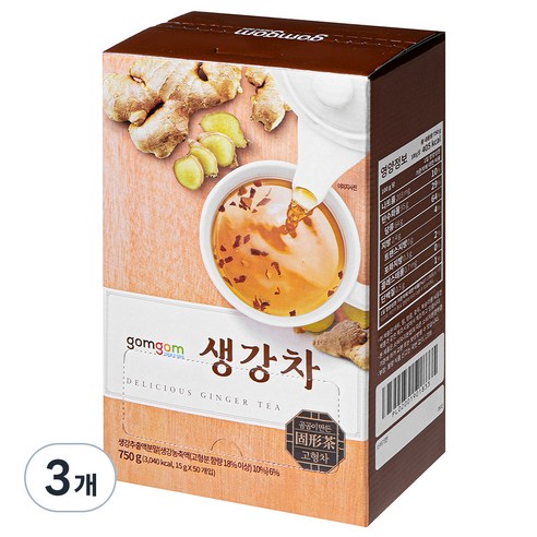 곰곰 생강차, 15g, 50개입, 3개