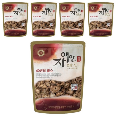 자애인 볶은 우엉, 250g, 5개