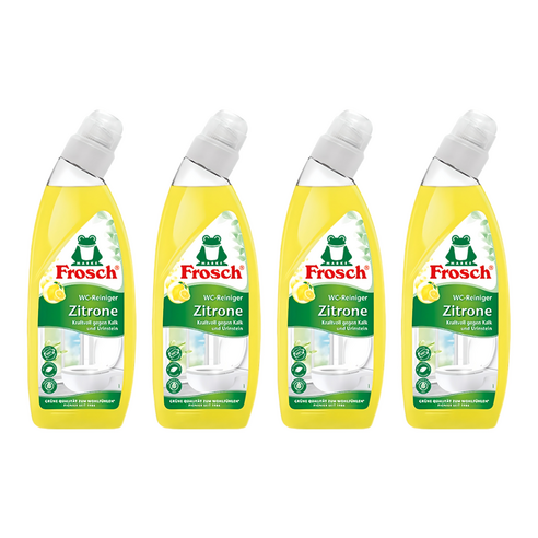 프로쉬 변기세정제 레몬, 750ml, 4개