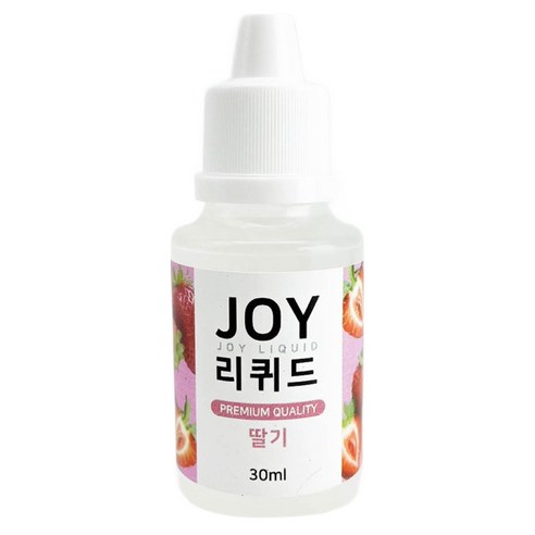 조이리퀴드 아로마조이 슬라임재료 30ml, 1개, 딸기