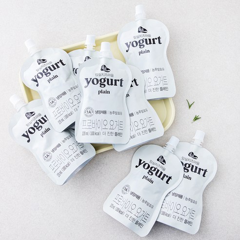 임실치즈마을 요거트 더 진한 플레인, 120ml, 1개입, 10개