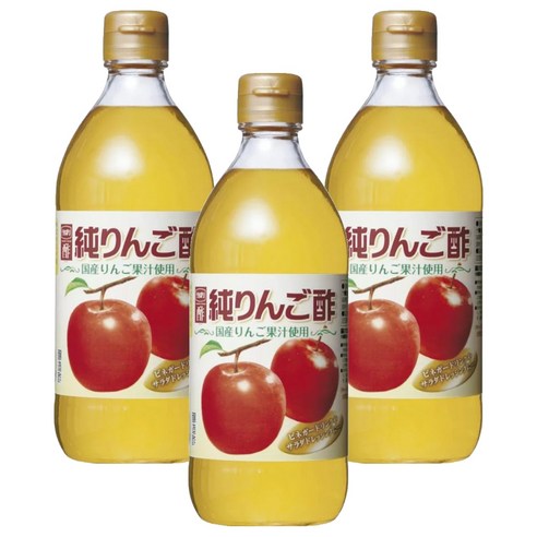 우치보리 사과식초, 500ml, 3개