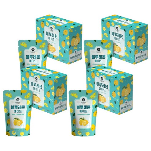 맥널티커피 블루레몬에이드, 190ml, 40개