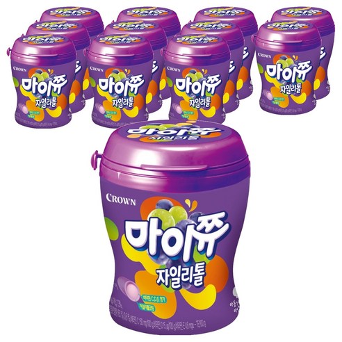 마이쮸 자일리톨 포도, 110g, 12개