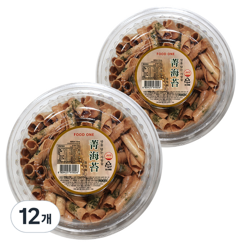 맛을담는사람들 청해태 파래말이 전병, 220g, 12개