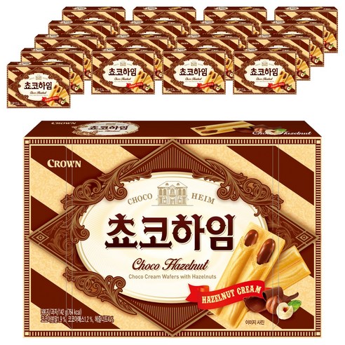 크라운 쵸코하임, 142g, 18개