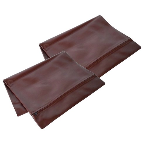 메디코 레자 병원 베개커버 브라운 40 x 60 cm, 2개