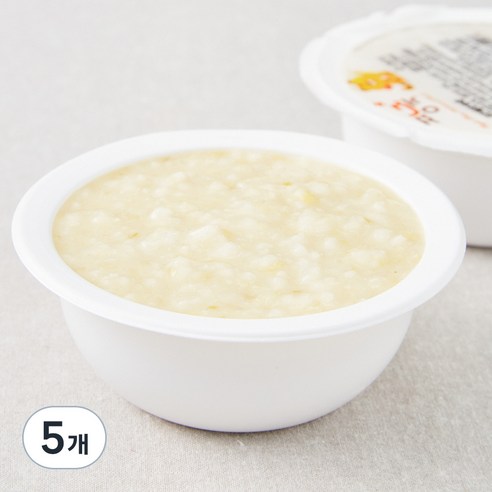 짱죽 중기 8개월 부터 이유식 죽, 혼합맛(치킨 / 애호박), 200g, 5개