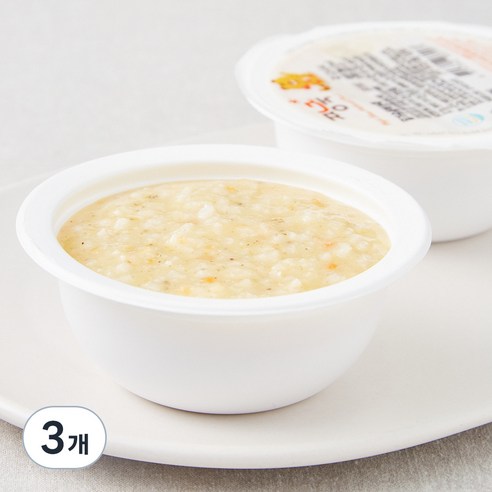 짱죽 중기 8개월 부터 이유식 죽, 혼합맛(닭가슴살 / 버섯), 200g, 3개