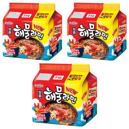 팔도 일품 해물라면, 15개