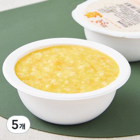 짱죽 중기 8개월 부터 이유식 죽, 혼합맛(치킨 / 단호박), 200g, 5개