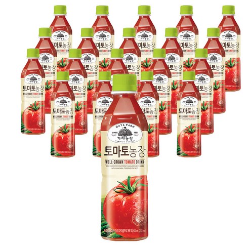 가야농장 토마토농장 500ml, 20개