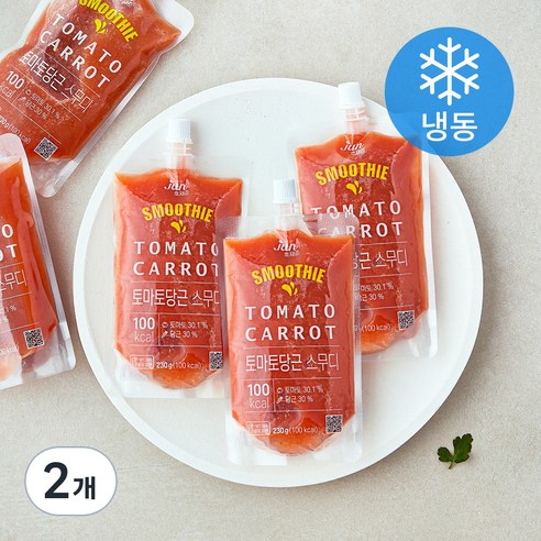 호재준 토마토당근 스무디 5개입 (냉동), 1150g, 2개