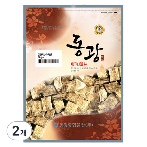동광종합물산 각 갈근 중국산, 3kg, 2개