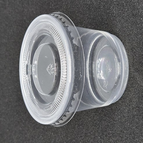 어반플레어 일회용 소스 용기 세트 1oz 30ml 4.5 x 3.2 cm, 100개, 1세트