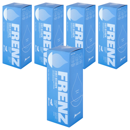 Frenz JW중외제약 렌즈 세정액, 5개, 365ml