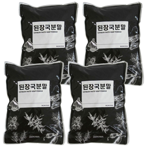 딜리셔스마켓 된장국 분말, 500g, 4개