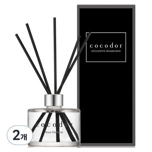 코코도르 디퓨저, 로즈퍼퓸, 200ml, 2개