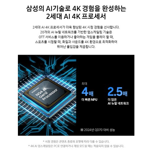 TV 좋아하는 사람들을 위한 최신 기술 돋보이는 삼성전자 4K UHD Neo QLED TV