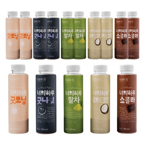 팜79 너의하루 선식가루 50g x 5종 세트, 250g, 3세트