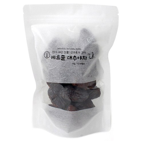 킹솔로몬 메드줄품종 대추야자, 350g, 2개