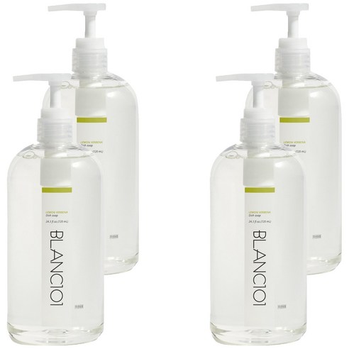 블랑101 주방세제 레몬버베나향, 720ml, 4개