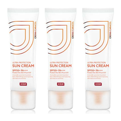 크레마카라콜 울트라 선 프로텍터 SPF50/PA+++, 50ml, 3개