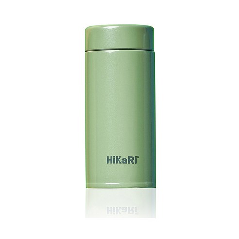 HiKaRi 레인보우 미니 보온보냉 스텐 텀블러, 스모크그린, 200ml, 1개