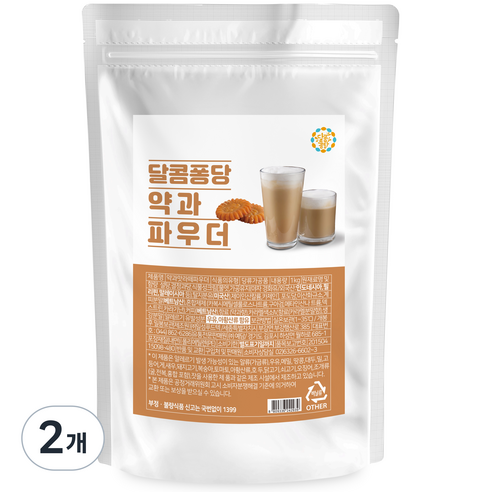 달콤퐁당 약과 파우더 1kg, 1개입, 2개
