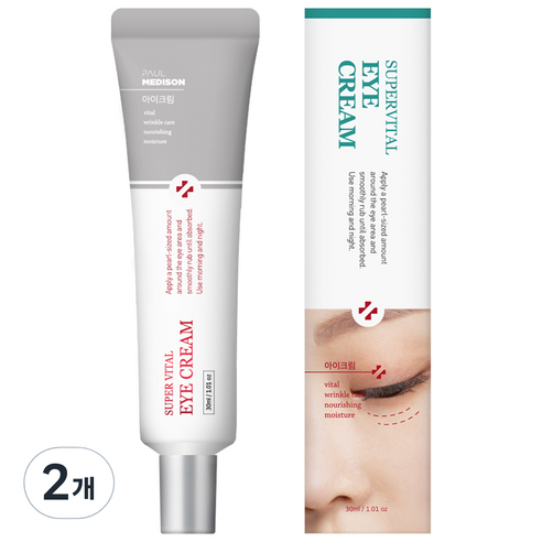 폴메디슨 슈퍼바이탈 펩타이드 아이크림, 30ml, 2개