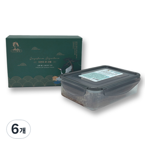가가농장 팩사양벌집꿀, 700g, 6개
