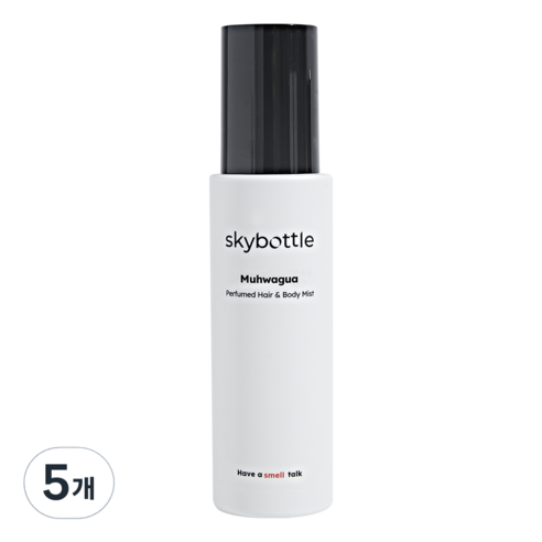 스카이보틀 퍼퓸 헤어 & 바디미스트 무화과, 100ml, 5개